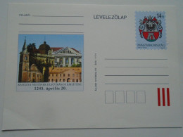 D201186    Hungary Postal Stationery   KANIZSA 1995 - Interi Postali