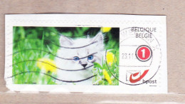 2011 Nr 4182/83 Duo-stamp / My Stamp,gestempeld Op Fragment. - Gebraucht