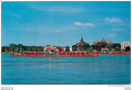 BANGKOK THE ROYAL BARGES PROCESSION  VOIR LES 2 SCANS - Thaïlande