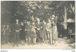 CARTE PHOTO NON IDENTIFIEE GROUPE DE PERSONNES - To Identify