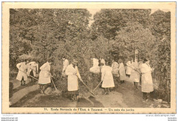 TOURNAI ECOLE NORMALE DE L'ETAT  UN COIN DU JARDIN - Doornik