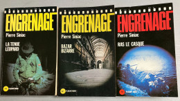 5 Livres De Pierre Siniac En Collection De Poche Engrenage & Engrenage Fleuve Noir (Aime Le Maudit-Bazar Bizarre-Luj’ In - Lots De Plusieurs Livres