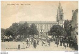 SOUSTONS PLACE DE L'EGLISE - Soustons