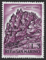 San Marino 1962. Scott #521 (MH) Mt. Titano - Ungebraucht