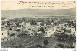 BEYROUTH VUE GENERALE - Libano