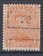 2777 Voorafstempeling Op Nr 135 - HASSELT 22 -  Positie C - Roulettes 1920-29