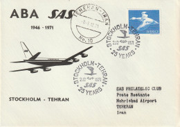 ZSueFdcA18 - SUEDE 1971 - La Belle ENVELOPPE  FDC  'PREMIER JOUR'  Du 02-12-1971 - Merveilleux Voyage De Nils Holgersson - Lettres & Documents