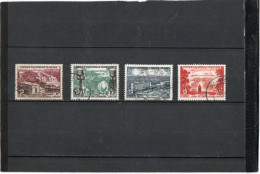 AFRIQUE  EQUATORIALE   1956  Y.T. N° 232  à  235  Complet   Oblitéré - Used Stamps