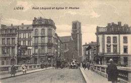 BELGIQUE - Liege Pont Leopold Et Eglise St Pholien - Carte Postale Ancienne - Liege