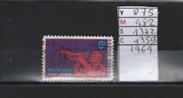 PRIX FIXE Obl 875 YT 982  MIC 1372 SCO 1359 GIB W. C. Handy 1969  Etats Unis  58A/13 - Gebraucht