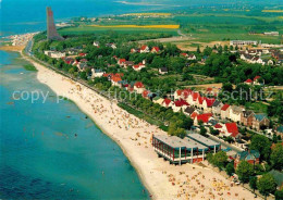 72666325 Laboe Strand Hallenbad Marineehrenmal Fliegeraufnahme Laboe - Laboe