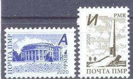 2020. Transnistria, Definitives, Monument & Building, 2v, Mint/** - Moldawien (Moldau)
