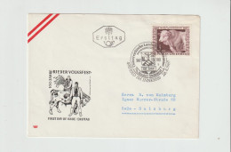 2 Ersttag 100 Jahre Rieder Volksfest 28.8,.1967 - Cartas & Documentos