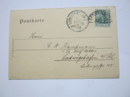 LIEBENZELL , Klarer Halbkreisstempel Auf Karte  1907 - Covers & Documents