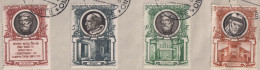 Vatican 1953 - YT 176 à 179 (o) Sur Fragment - Used Stamps