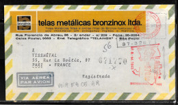 N494 - LETTRE DE SAO PAULO DU 09/06/67 POUR LA FRANCE (PARIS) - Briefe U. Dokumente