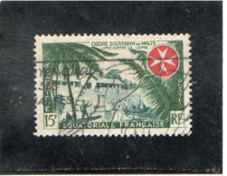 AFRIQUE  EQUATORIALE   1957  Y.T. N° 237   Oblitéré - Usados