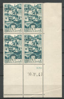 MAROC  N° 249 Coin Daté 10/11/47  NEUF** SANS CHARNIERE NI TRACE  / Hingeless  / MNH - Unused Stamps
