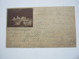 1890 , 2 F. Ganzsache Mit Bildzudruck :Eishöhle Von Dobšiná  ,   Aus DOBSINA - JEGBARLANG , Sehr Selten - Otros & Sin Clasificación