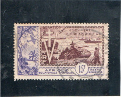 AFRIQUE  EQUATORIALE   1954  Poste  Aérienne   Y.T. N° 57   Oblitéré - Gebruikt