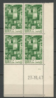 MAROC  N° 253 Coin Daté 23/10/47  NEUF** SANS CHARNIERE NI TRACE  / Hingeless  / MNH - Unused Stamps