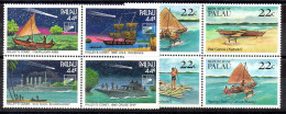 Palau Series N ºYvert 65/68 + 83/86 ** - Palau