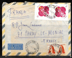 N488 - LETTRE DE SANTA TEREZ DU 21/09/67 POUR LA FRANCE (PARAY LE MONIAL) - Cartas & Documentos