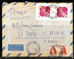 1C148 - LETTRE DE SANTA TEREZ DU 21/09/67 POUR LA FRANCE (PARAY LE MONIAL) - Cartas & Documentos