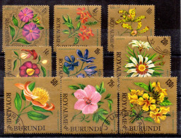 Burundi Series N ºYvert 172/87 + Aéreo 62/70 O - Usados