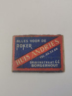 Étiquette, Huis Andries, Borgerhout - Boites D'allumettes - Etiquettes
