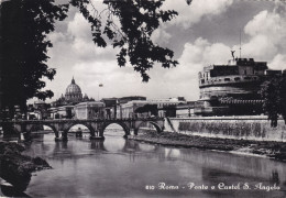 Cartolina Roma - Ponte E Castel S.angelo - Castel Sant'Angelo