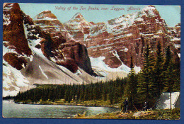 1908-   VALLEY OF THE TEN PEAKS - NEAR LAGGAN - ALBERTA - USA - Other & Unclassified