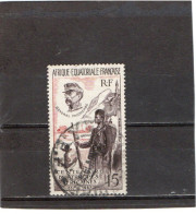 AFRIQUE  EQUATORIALE   1957   Poste  Aérienne  Y.T. N° 62   Oblitéré - Gebruikt