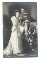PRINZ AUGUST WILHELM NEBST BRAUT 1913 - Familles Royales