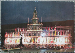 BELGIUM BELGIQUE ANVERS ANTWERPEN TOWNHALL MUNICIPALITY CARTE POSTALE POSTKARTE CARTOLINA CARD - Avenues, Boulevards