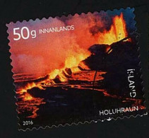 2016 Volcanic Eruption Michel IS 1497 Stamp Number IS 1402 Yvert Et Tellier IS 1424 Stanley Gibbons IS 1486 Used - Gebraucht