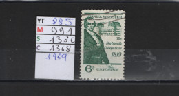 PRIX FIXE  Obl 885 YT 991 MIC 1380 SCO 1368 GIB Daniel Webster 1969 Etats Unis  58A/13 - Used Stamps