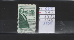 PRIX FIXE  Obl 885 YT 991 MIC 1380 SCO 1368 GIB Daniel Webster 1969 Etats Unis  58A/13 - Used Stamps