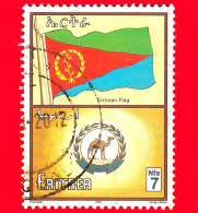 ERITREA - Usato - 2000 - Progresso E Simboli Nazionali - Bandiera - Cammello - 7 - Erythrée