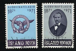 1971 Patriotic Society  Michel IS 455 - 456 Stamp Number IS 433 - 434 Yvert Et Tellier IS 408 - 409 Used - Gebruikt