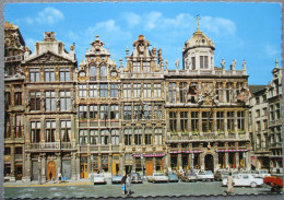 BELGIUM BRUXELLES BRUSSEL GRAND PLACE MARKET SQUARE POSTCARD ANSICHTSKARTE POSTKARTE CARTOLINA CARTE POSTALE - Brussel Bij Nacht