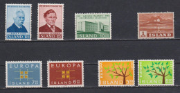 Timbres Neufs* D'Islande D'années Variées MH - Collections, Lots & Series