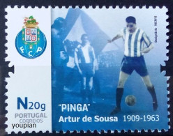 Portugal 2019, Artur De Sousa - Football, MNH Single Stamp - Unused Stamps