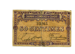 50 Centimes Chambre De Commerce Cahors - Cámara De Comercio