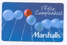 Marshalls, U.S.A., Carte Cadeau Pour Collection, Sans Valeur, # Marshalls-19b - Gift And Loyalty Cards