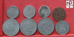 VENEZUELA  - LOT - 8 COINS - 2 SCANS  - (Nº58259) - Lots & Kiloware - Coins
