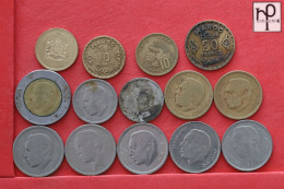 MOROCCO  - LOT - 14 COINS - 2 SCANS  - (Nº58261) - Kiloware - Münzen