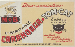 BUVARD  L'INIMITABLE CARANOUGAT TOM-CAT - Alimentaire