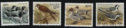 1986 Birds  Michel IS 644 - 647 Stamp Number IS 618 - 621 Yvert Et Tellier IS 597 - 600 Used - Oblitérés