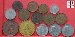 SOUTH AFRICA  - LOT - 14 COINS - 2 SCANS  - (Nº58271) - Vrac - Monnaies